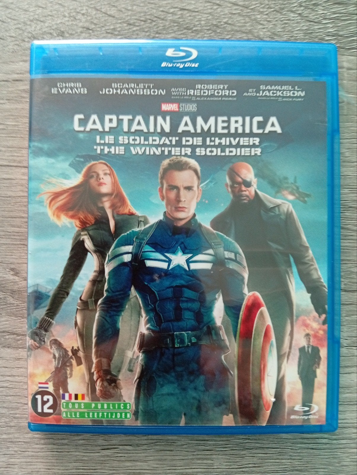Captain America, le soldat de l'hiver, fantasy, Blu-ray, Avec suppléments, Enlèvement ou Envoi, Tous les âges, Néerlandais