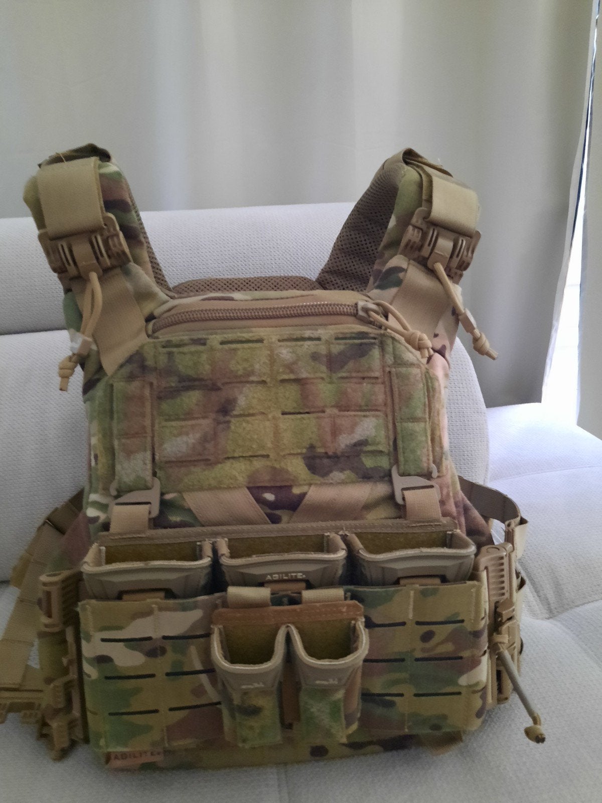 Agilite k19 platen carrier 3.0- multicam, Sports & Fitness, Enlèvement ou Envoi