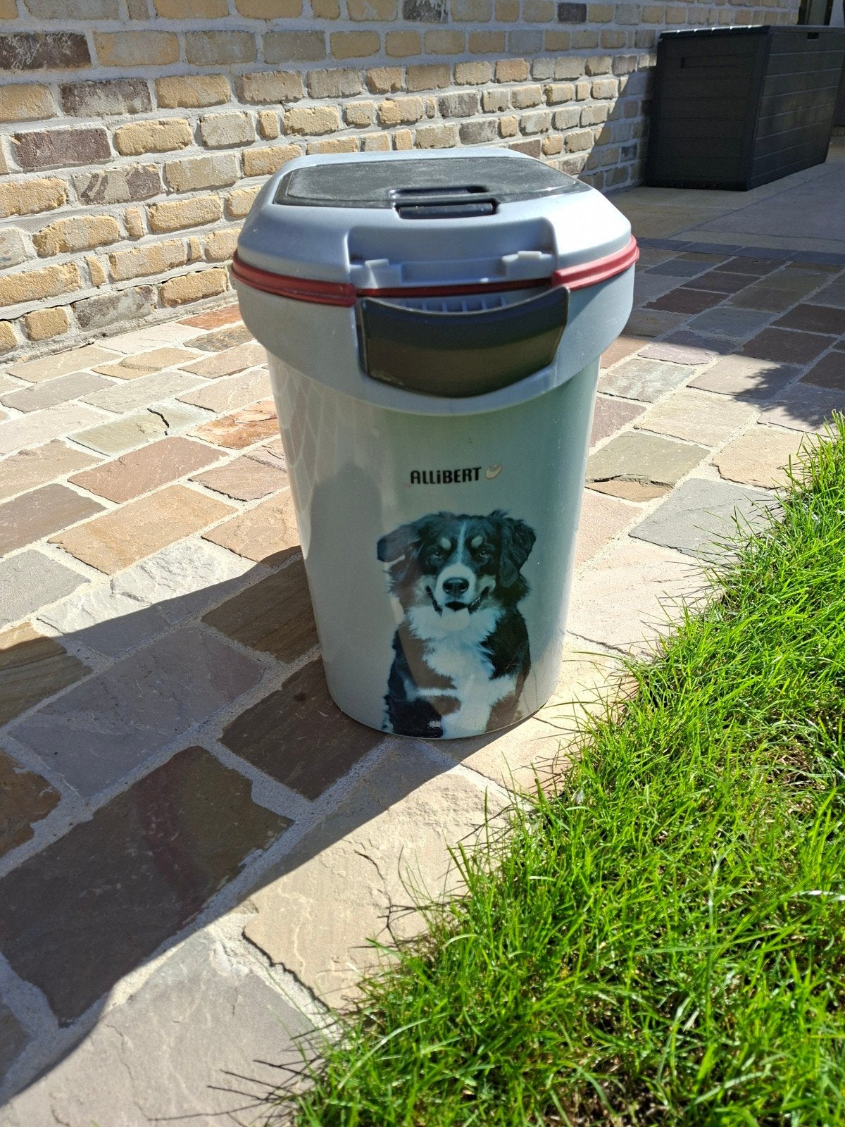 Baril de nourriture pour chien, 35 L, en bon état, Animaux & Accessoires, Enlèvement ou Envoi, Utilisé