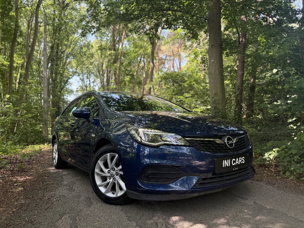OPEL ASTRA 2020 EURO 6d, Auto's, Voorwielaandrijving, Stof, Blauw, Bedrijf
