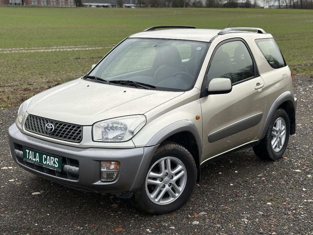 Toyota Rav4 1.8 VVT-I 3 Portes - Jantes - Airco - Garantie, Auto's, Toyota, Voorwielaandrijving, Elektrische ramen, Beige, Leder