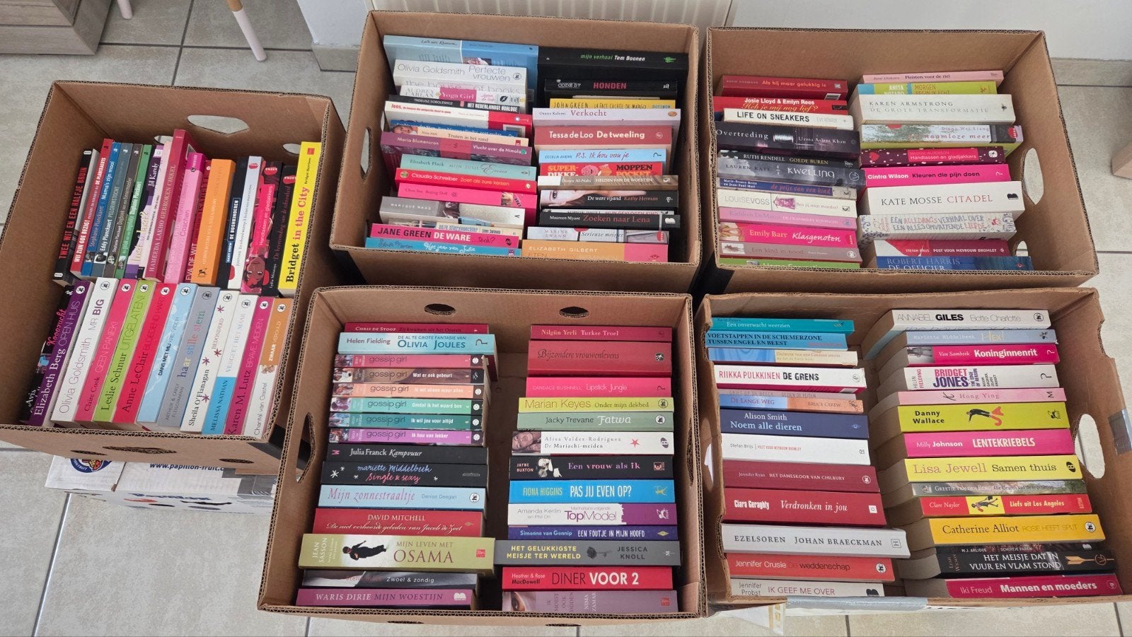 Lot van 140 boeken, Boeken, Stock en Verzamelingen, Ophalen