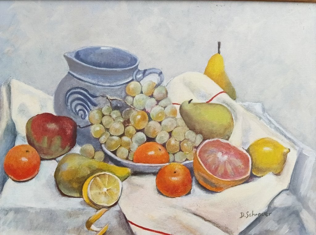 Peintures à l'huile, paysages, nature-morte, Enlèvement, Paysage urbain / rural, Signé, Peinture à l'huile
