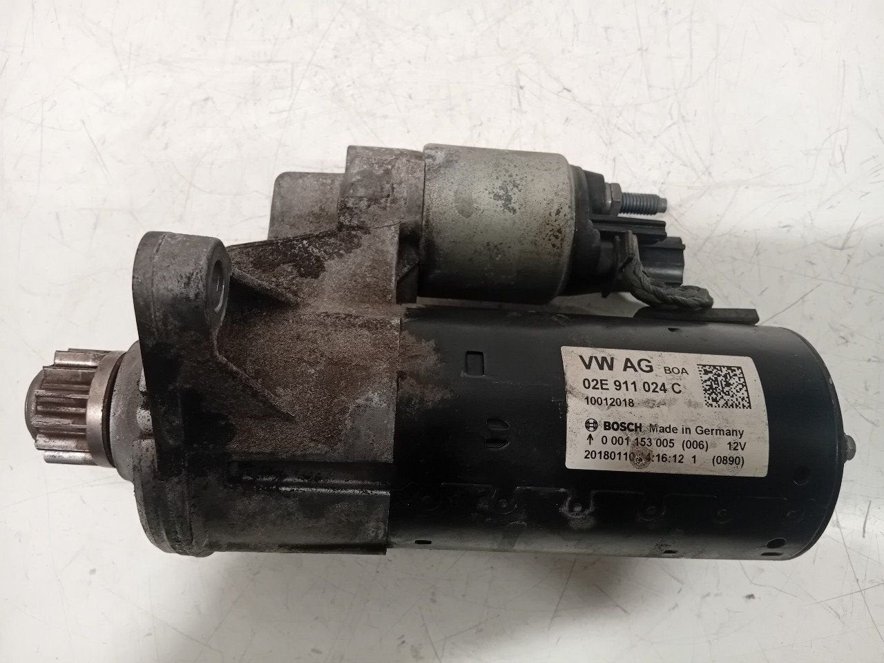 Startmotor Volkswagen Caddy, Onderdelen@venauto.nl, Van der Ven Autorecycling B.V., Ettenseweg 76, 4706 PB Roosendaal, The Netherlands