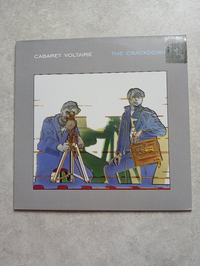 Cabaret Voltaire  the crackdown lp, CD & DVD, Vinyles | Rock, Rock électronique, Comme neuf, Vinyle coloré, Envoi