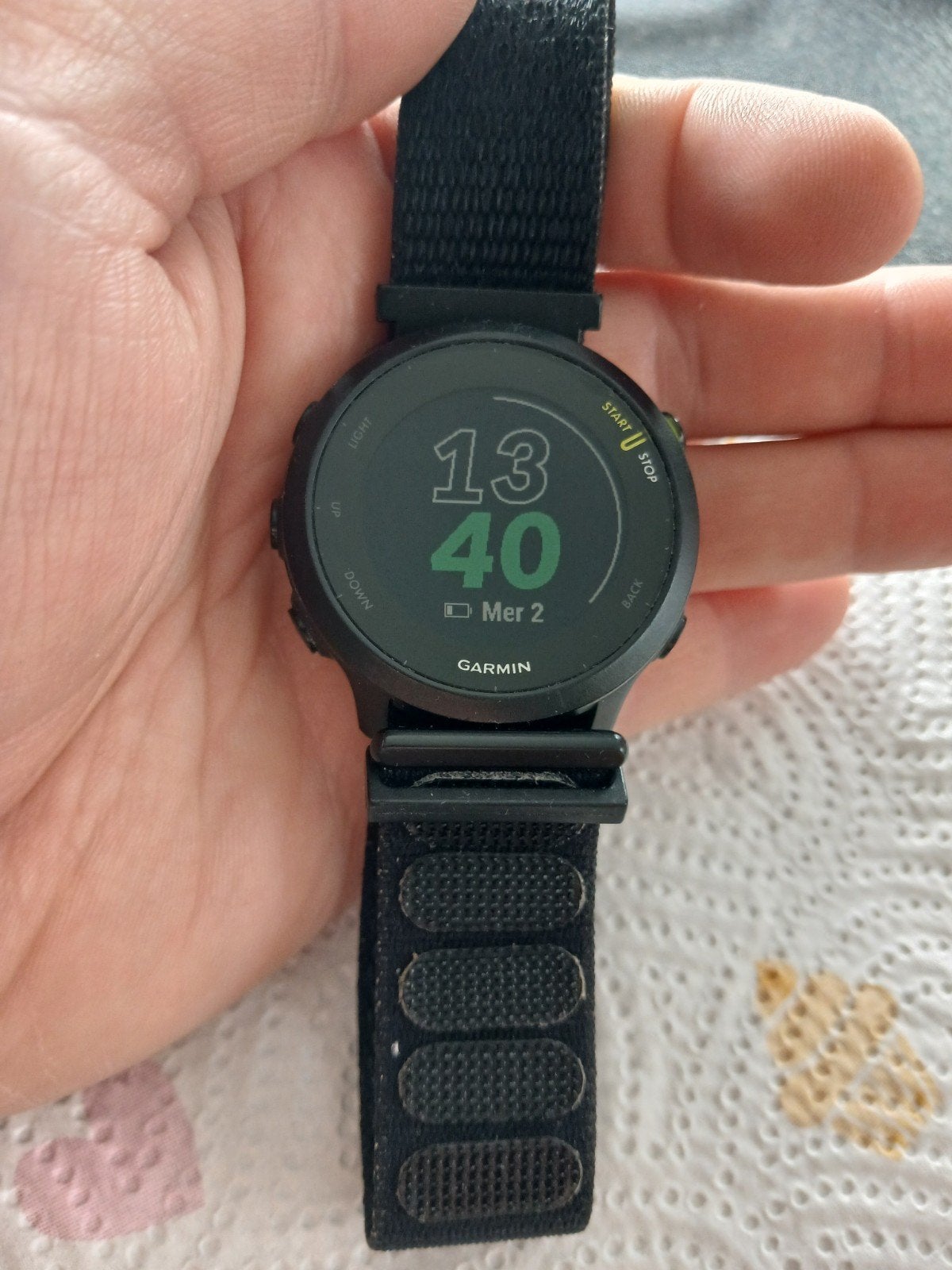 Garmin forerunner 55, Bijoux, Sacs & Beauté, Montres de sport, Enlèvement ou Envoi, Étanche, État, Garmin