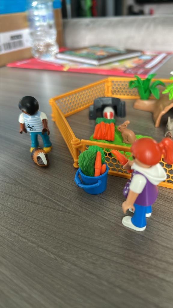 kooi met dieren playmobil 70137, Enlèvement ou Envoi, Comme neuf, Ensemble complet