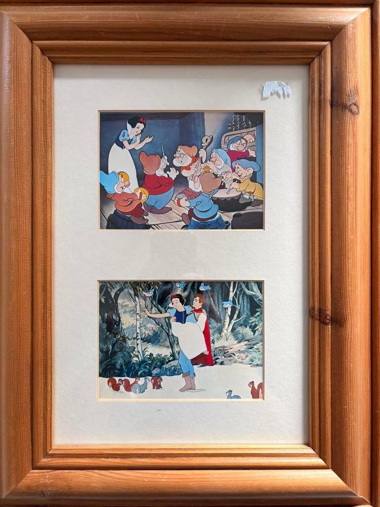 Litho walt disney Sneeuwwitje, Antiek en Kunst, Ophalen of Verzenden