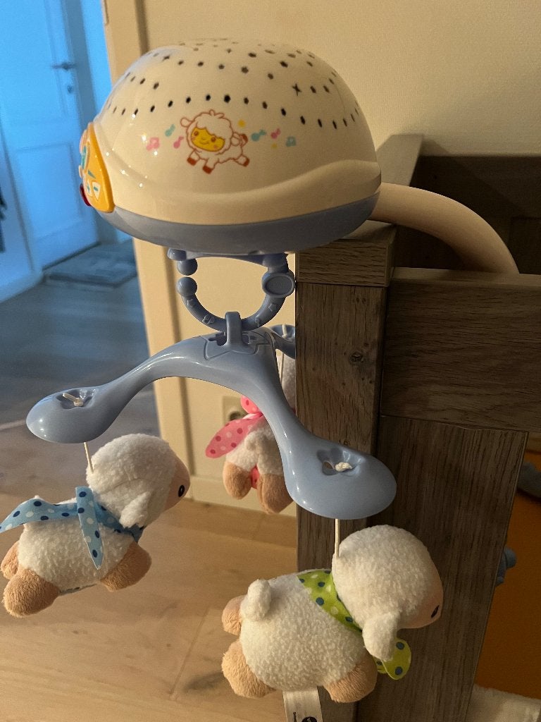 Muziekmobiel vtech, Ophalen of Verzenden, Zo goed als nieuw, Ledikant