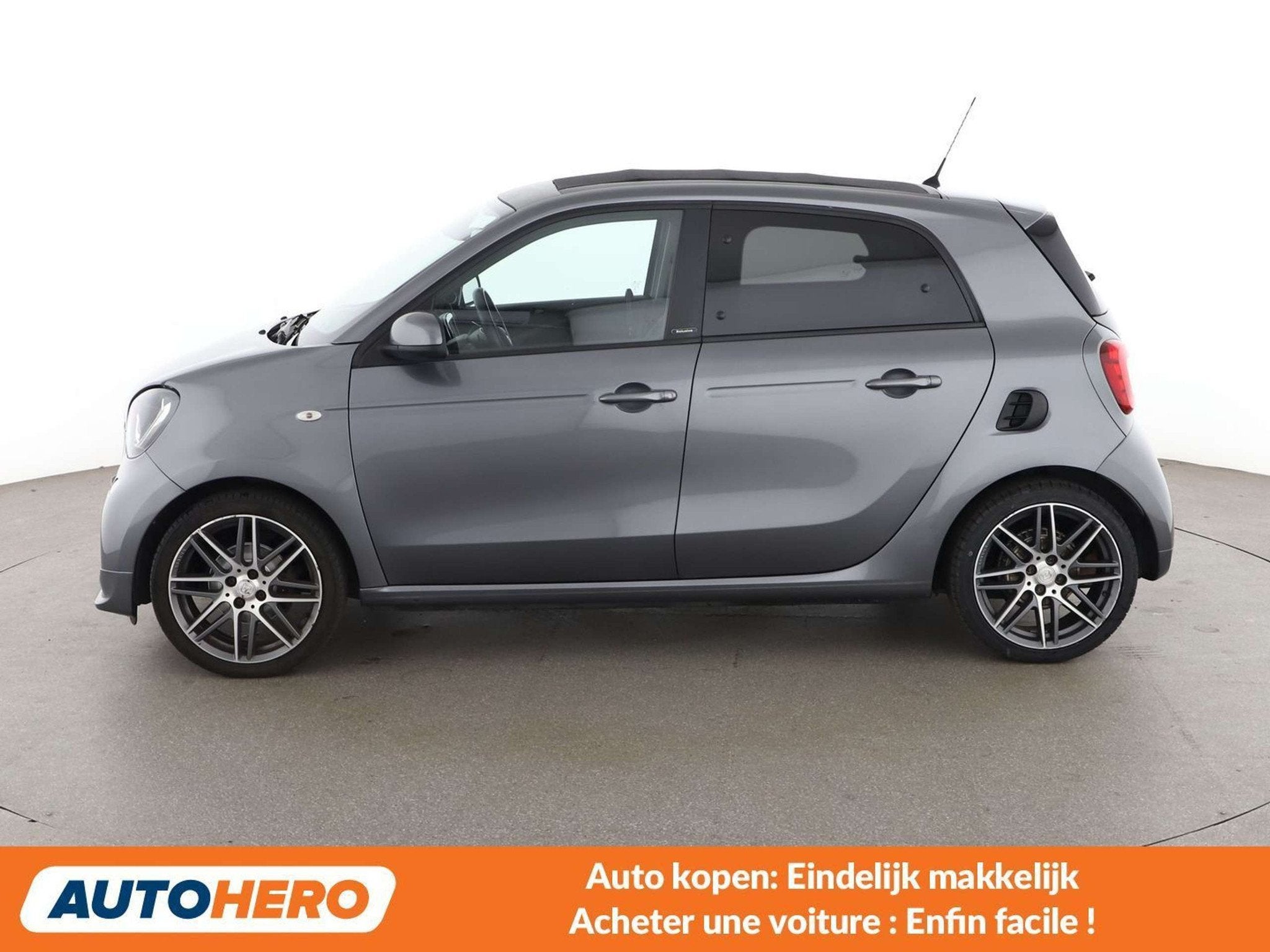 Smart Forfour 0.9 Turbo Brabus Brabus (automatique), Autos, Cuir, Argent ou Gris, Achat, 898 cm³