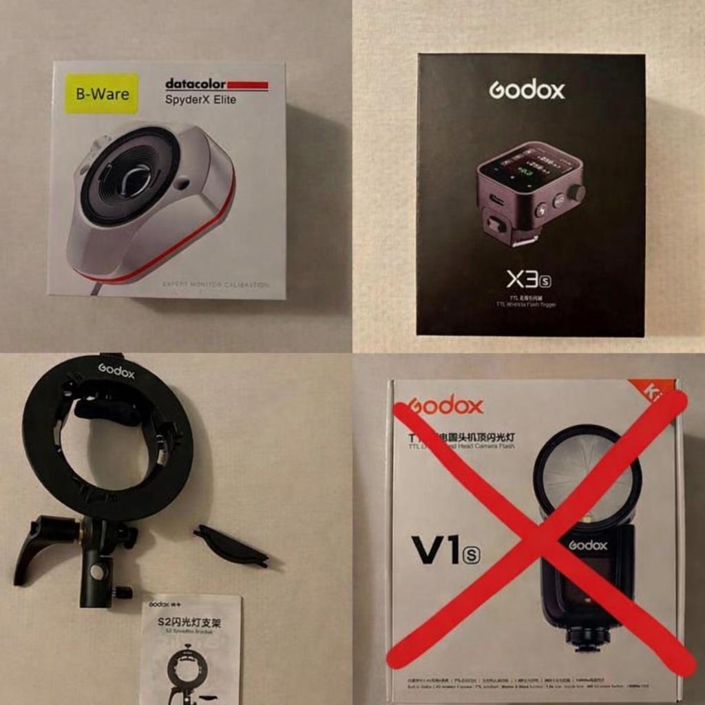 Godox X3-S Sony trigger + SpyderX Elite in nieuwstaat, Ophalen, Zo goed als nieuw, Sony