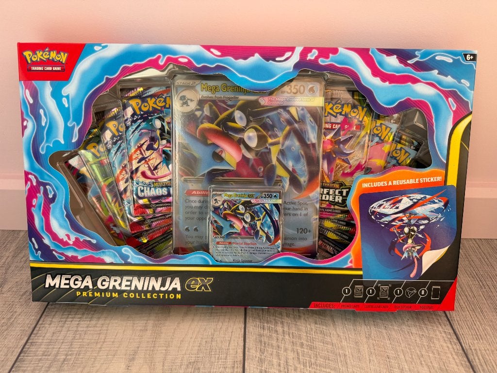 —SEALED— Mega Greninja ex premium collection, Enlèvement, Neuf