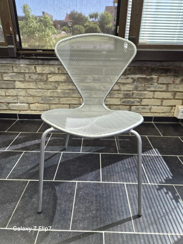 Chaises de jardin en métal. Peuvent rester dehors., Jardin & Terrasse, Enlèvement, Métal
