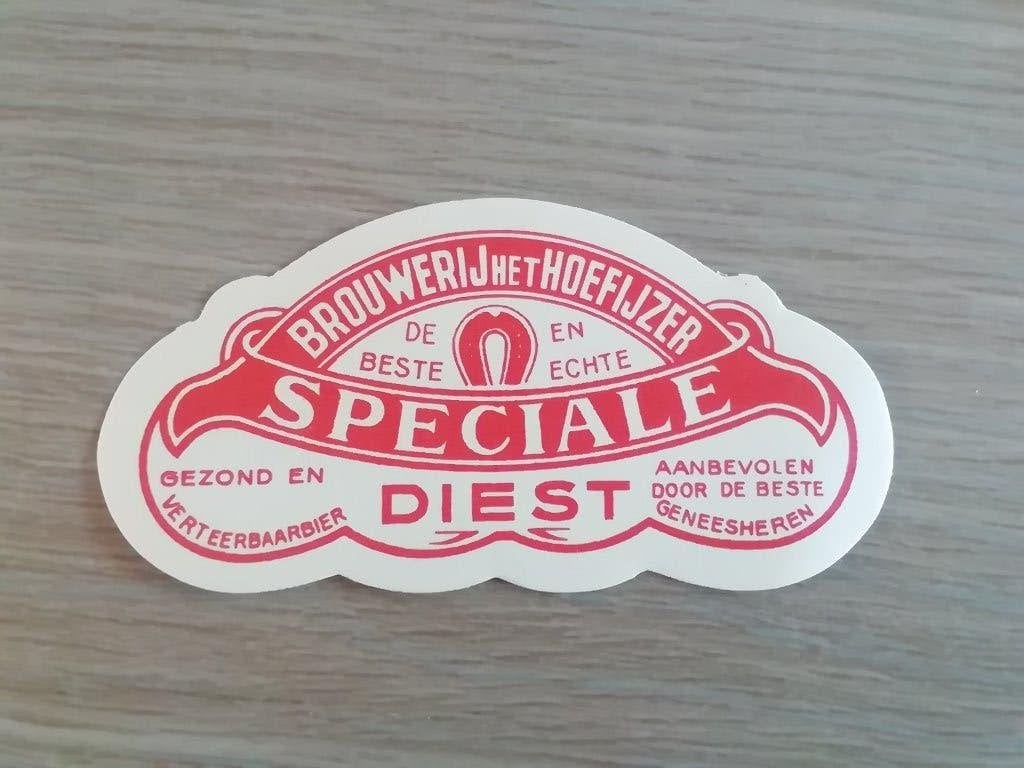 Bier etiket speciale Diest, Verzamelen, Biermerken, Ophalen of Verzenden