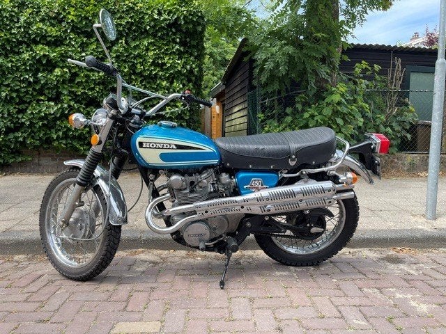 Honda CL450K6 CL450 CL 450, Motoren, Motoren | Oldtimers, 450 cc, 2 cilinders, Motorrijbewijs A, Gebruikt