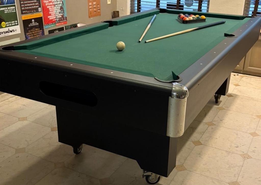 Pooltafel, Sport en Fitness, Biljarten en Poolen, Ophalen, Gebruikt, Pooltafel
