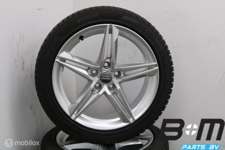 WINTER! Org. 18 inch S-Line velgen Audi A4 8W 8W0601025EC, Gebruikt, Velg(en)