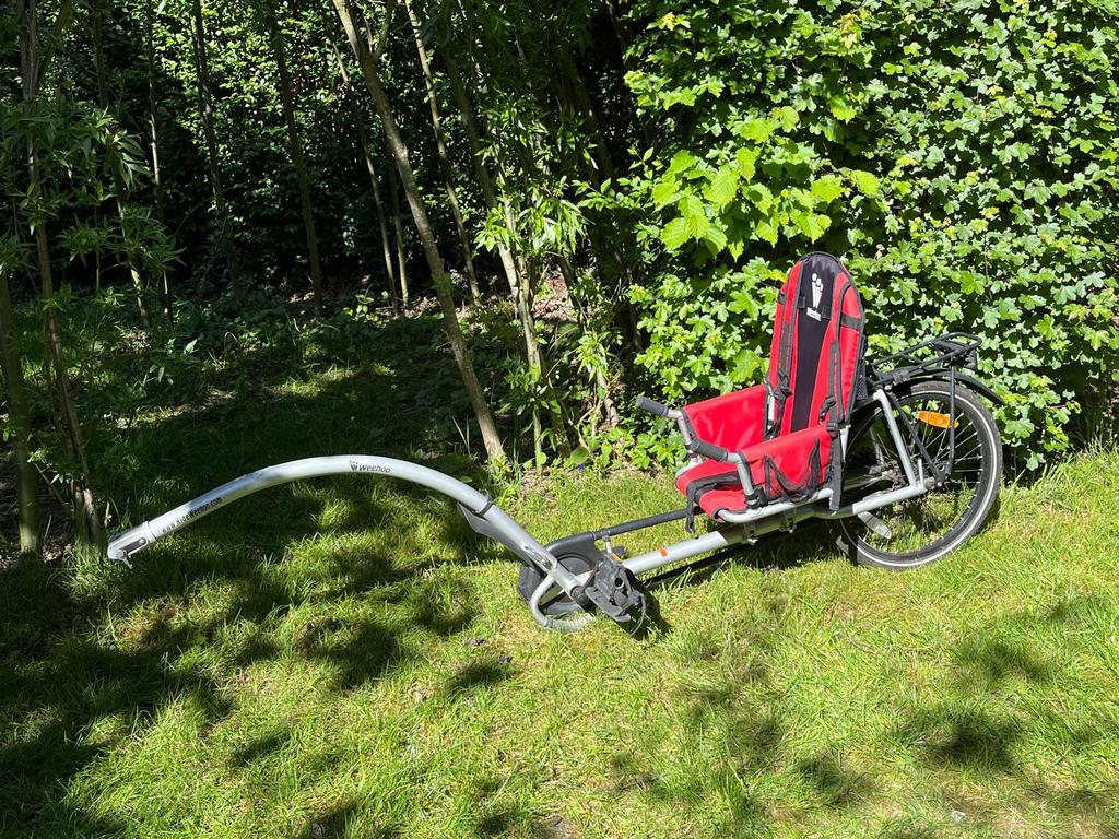Weehoo aanhangfiets, Fietsen en Brommers, Ophalen, Zo goed als nieuw, Aanhangfiets