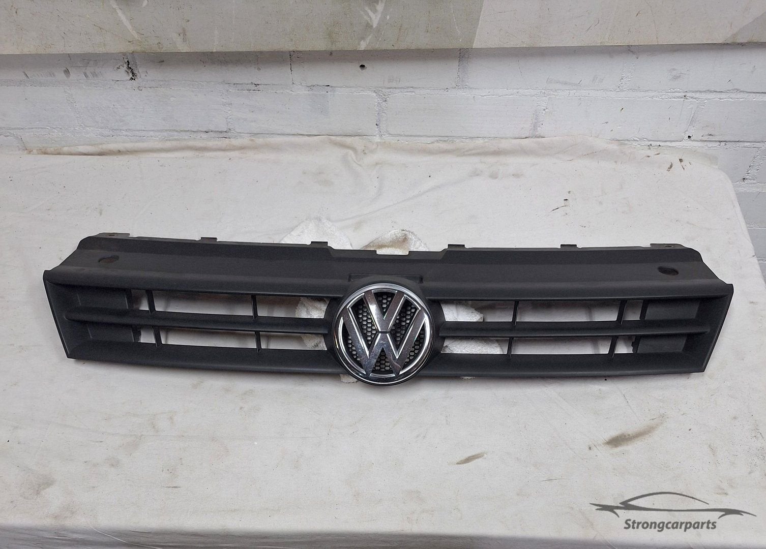 Grille VW Polo 6R 6C met Logo 6R0853651B in goede staat, Volkswagen, -, Utilisé, -