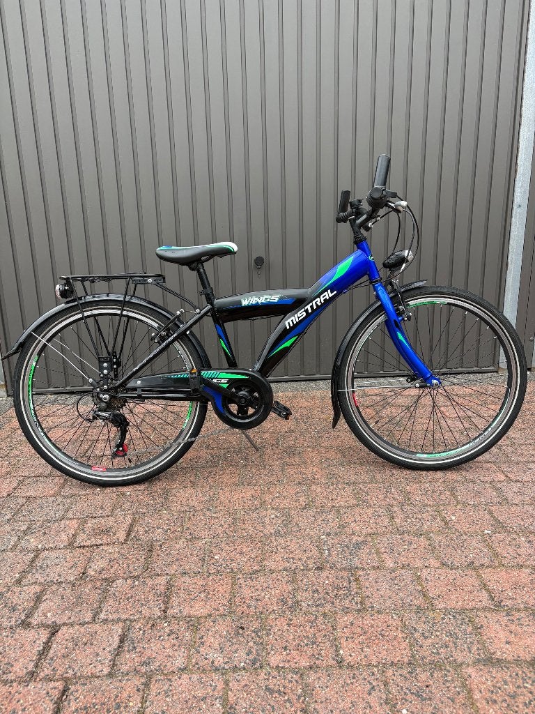Jongensfiets 24 inch in goede staat, Vélos & Vélomoteurs, Mistral, Frein à main, Comme neuf, Enlèvement