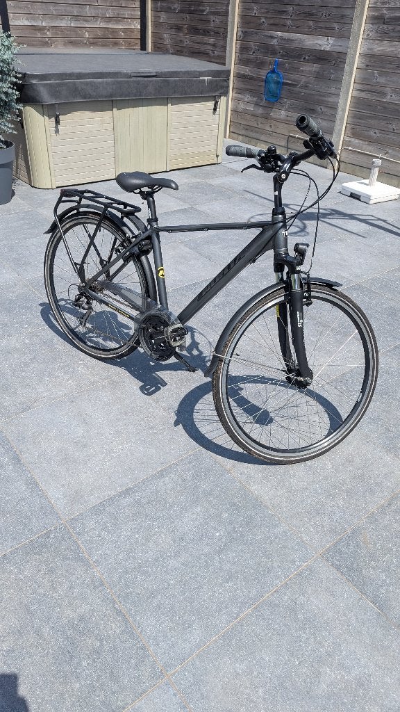 Herenfiets Norta trekking suspension 27 versnellingen, Fietsen en Brommers, Ophalen, Zo goed als nieuw, Versnellingen