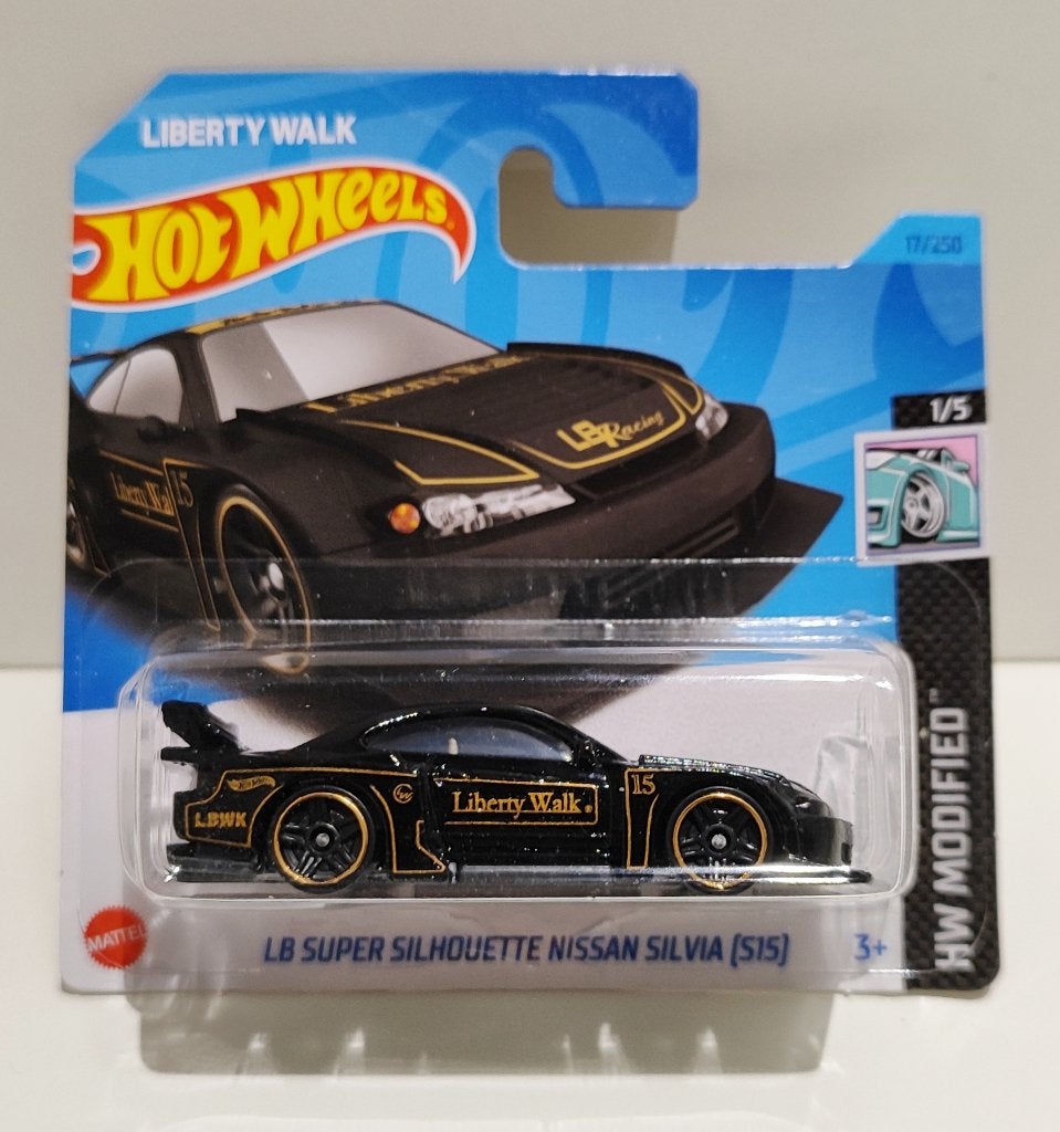 Hot Wheels LB Super Silhouette Nissan Silvia ZwartGoud(2023), Ophalen of Verzenden