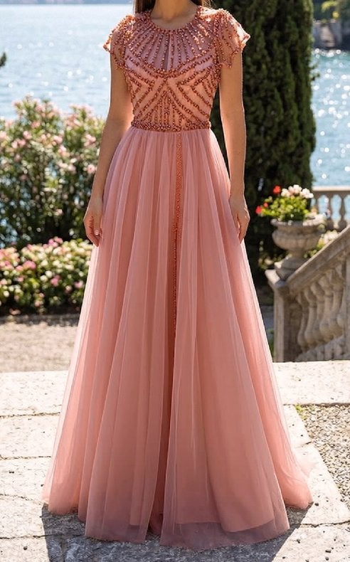 Dress Tarik Ediz, Kleding | Dames, Ophalen of Verzenden, Zo goed als nieuw, Roze, Maat 36 (S)