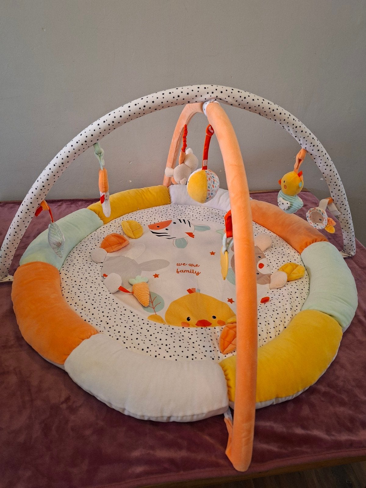 Tapis d'éveil circulaire Baby Smile (Comme neuf), Enlèvement ou Envoi