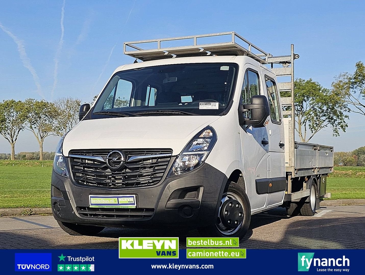 Opel MOVANO 2.3 HIAB018 kraan EURO6, Wit, Bedrijf, 107 kW, Airconditioning