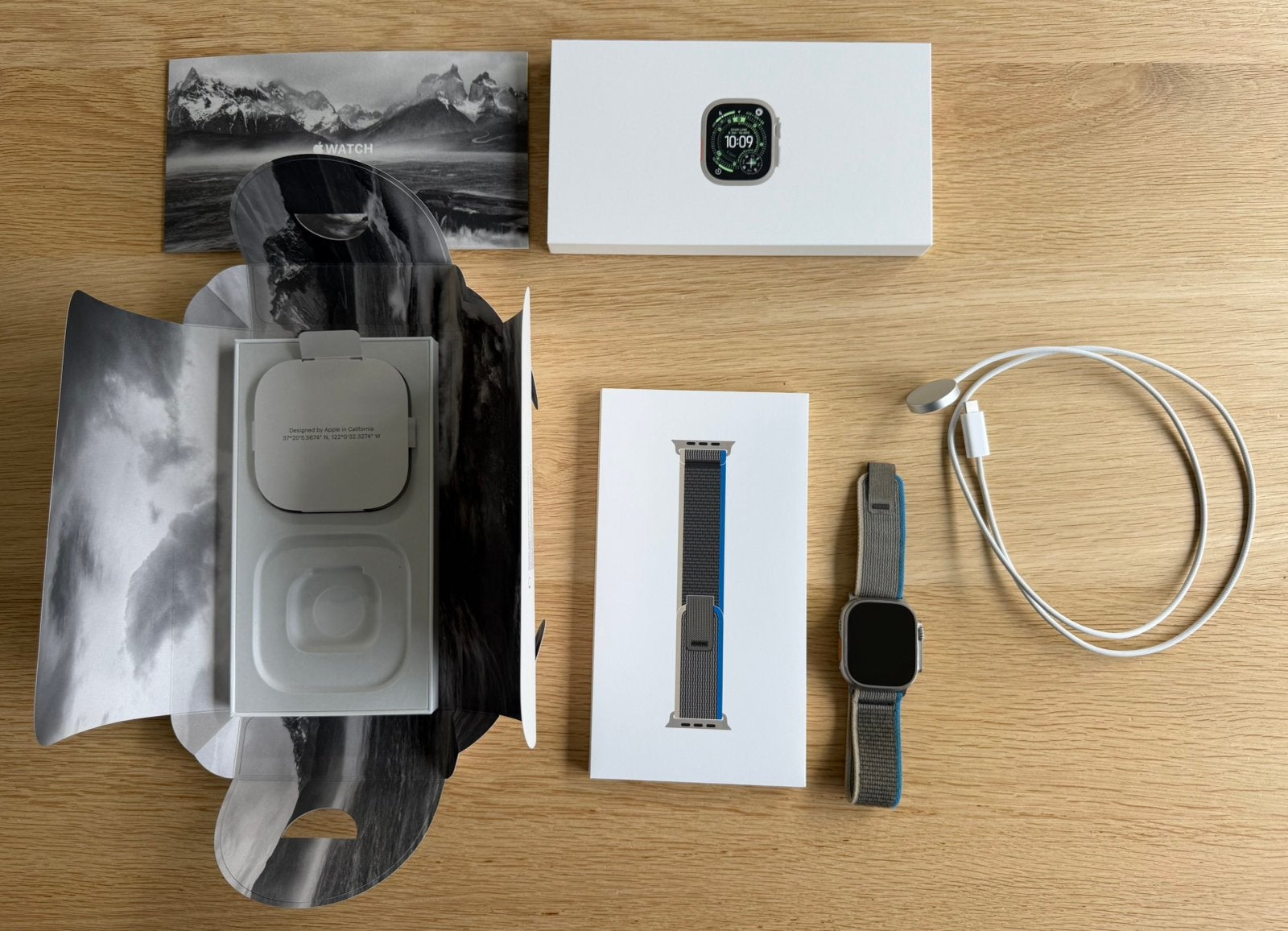 Apple Watch Ultra 3 Titanium natural, Bijoux, Sacs & Beauté, Étanche, IOS, Comme neuf, Enlèvement