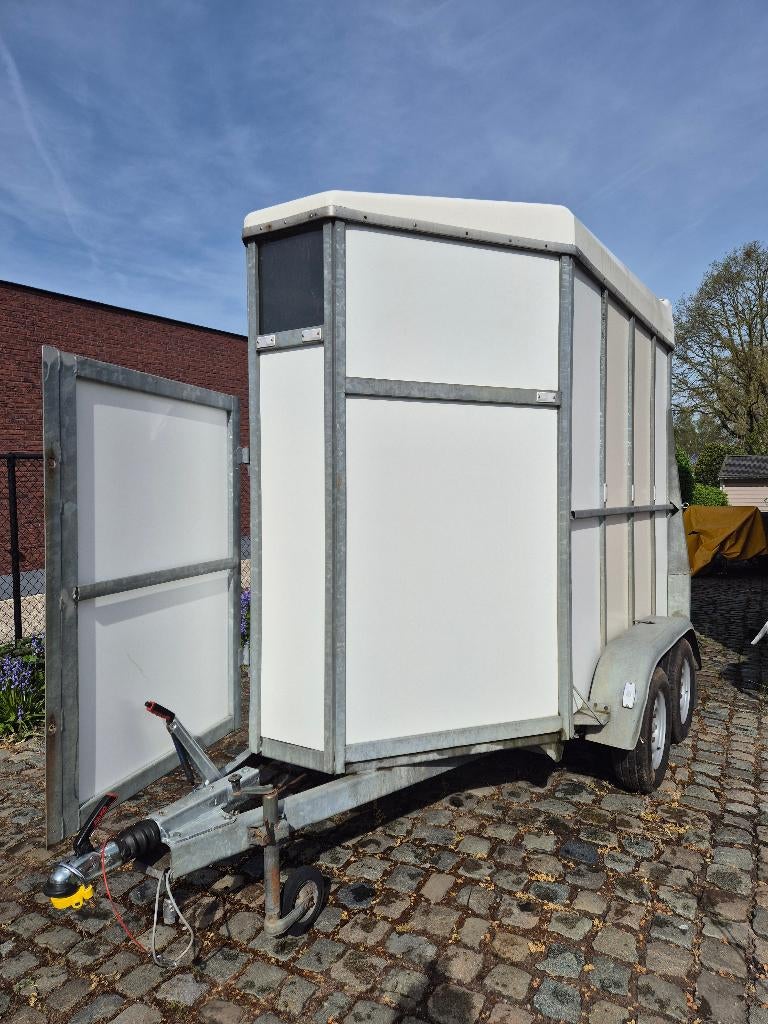 Paarden/pony BCW trailer in goede staat, Ophalen, Gebruikt, Aluminium, 2-paards trailer