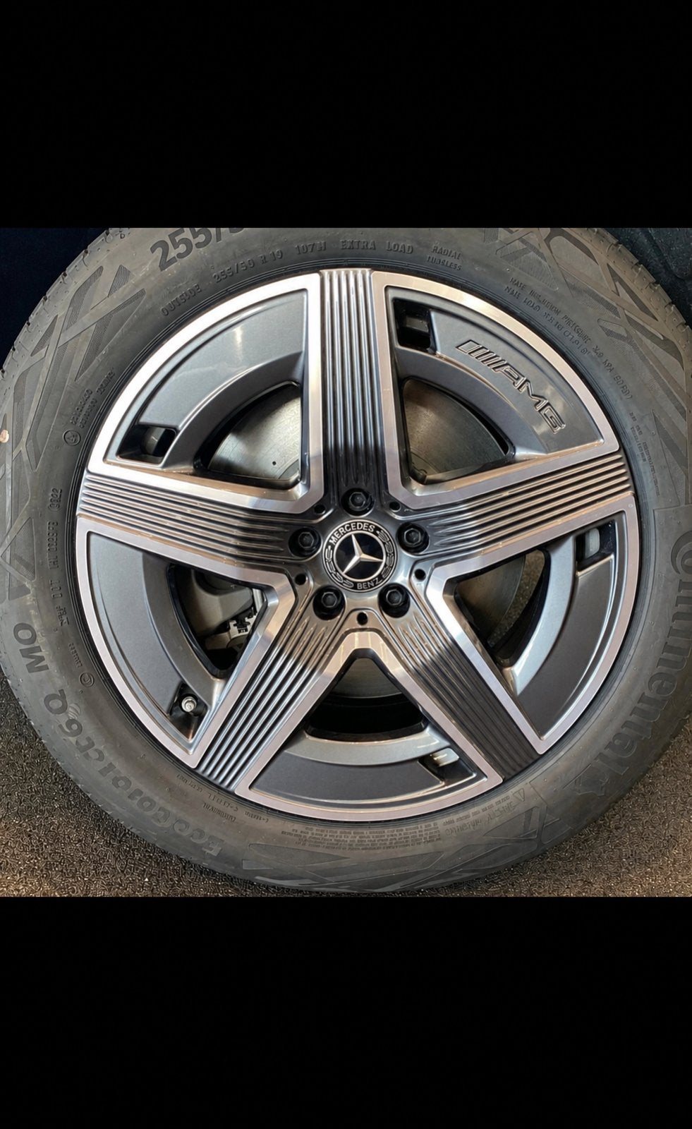 Jantes Mercedes Orijinal C256 Classe GLC+ Pneus continental, Enlèvement, 19 pouces, Pneu(s)