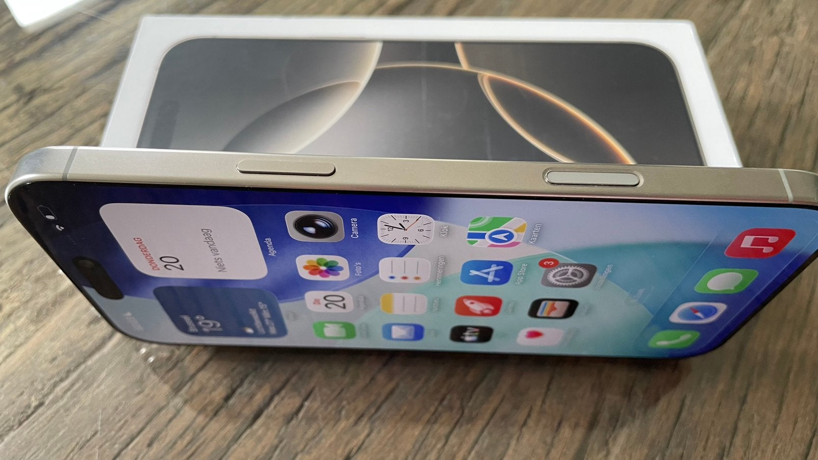 Apple iPhone 16 Pro Max, Telecommunicatie, IPhone 16 Pro Max, Ophalen of Verzenden, Zo goed als nieuw, Zonder simlock