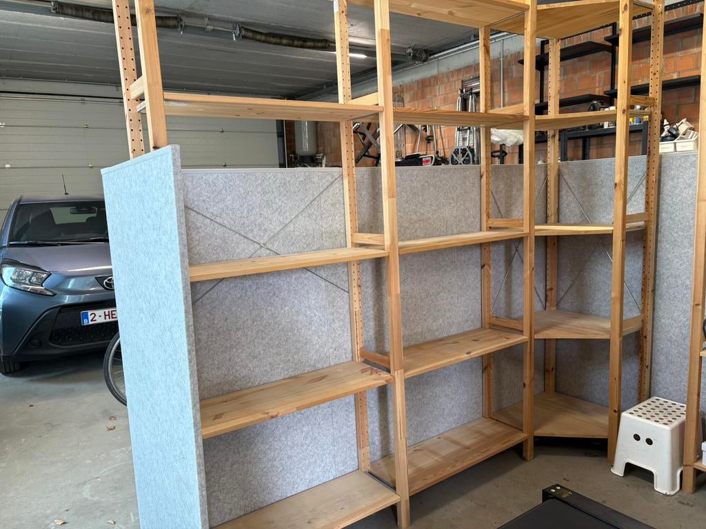 IKEA Ivar rek met hoekrek 226x230x30, Ophalen, Zo goed als nieuw