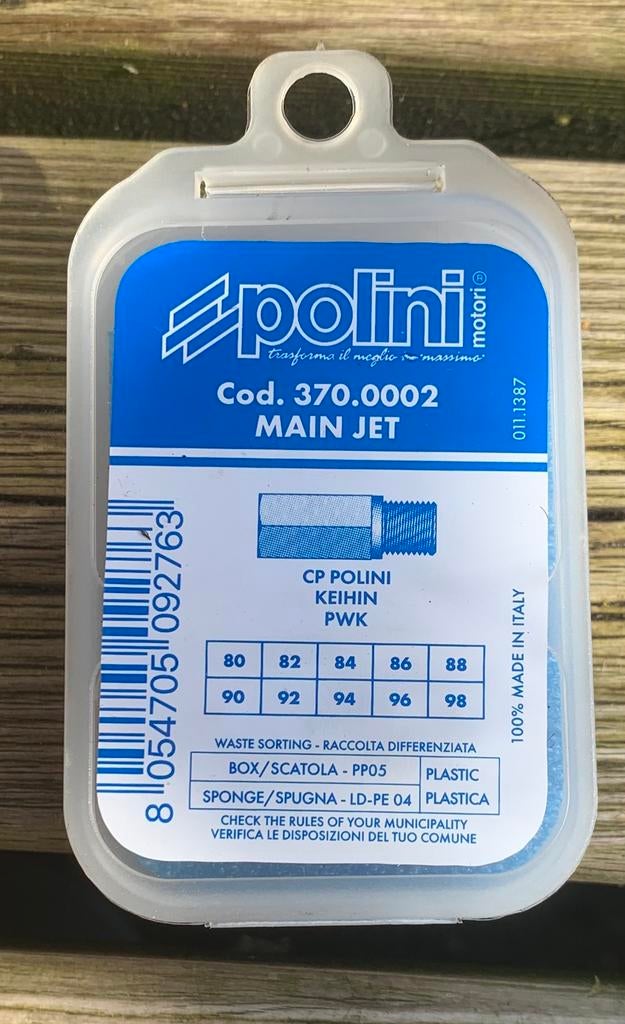 Polini sproeiers, Motoren, Ophalen