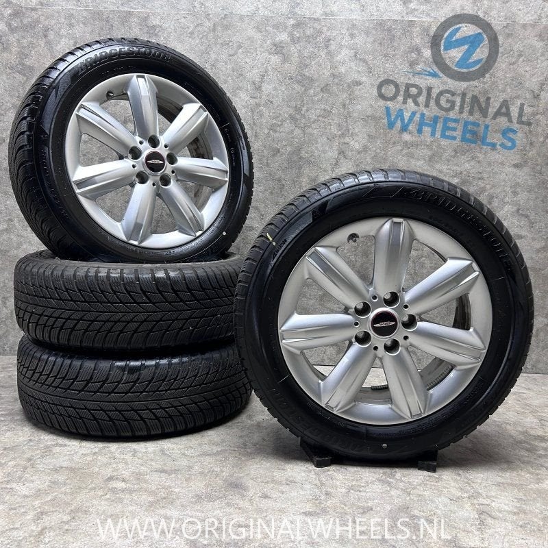 17 inch originele JCW velgen + winterbanden MINI Countryman, Pneus et Jantes, Pneus hiver, -, 205 mm