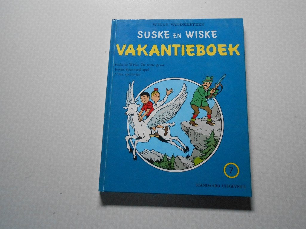 suske en wiske vakantieboek 7 1979 1 ste druk., Enlèvement ou Envoi, Willy Vandersteen, Une BD, Comme neuf