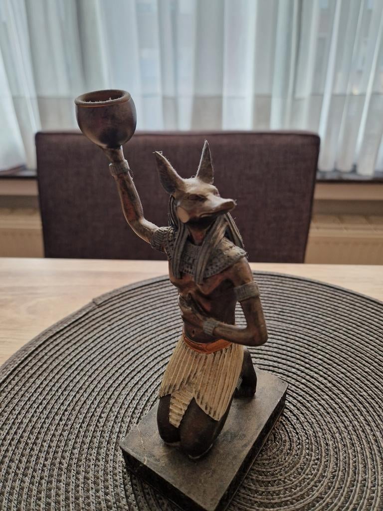 Anubis Kandelaar – Egyptische God, Ophalen