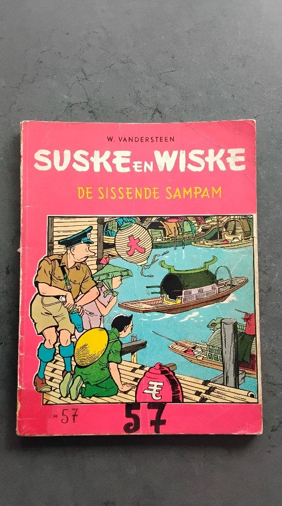 Bandes dessinées de Suske et Wiske des années 1960, Plusieurs BD, Enlèvement ou Envoi, Willy Vandersteen, Utilisé