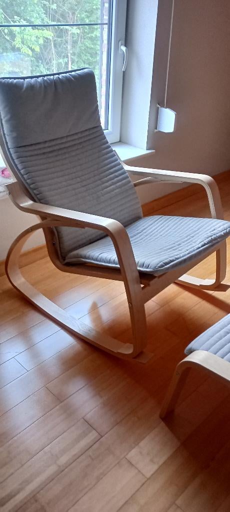 Fauteuil à bascule Ikea, Enlèvement, Comme neuf, Bois