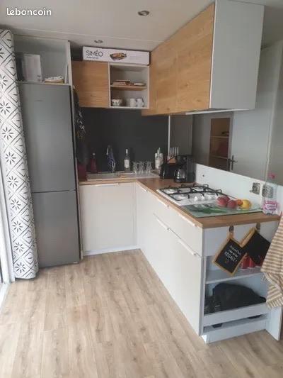 Mobil home 6pers, camping Les Amandiers 4* à Vias (Herault), Vacances, Campings, Lave-vaisselle, Mer, Ville