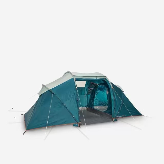 Tente Quechua Arpenaz 4.2 - 4 Places / 2 Chambres, Caravanes & Camping, Tentes, Enlèvement ou Envoi, Comme neuf, Jusqu'à 4