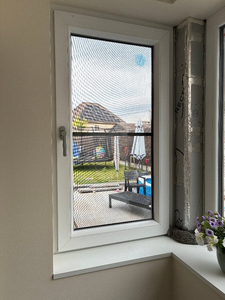 Fenêtre avec fenêtre volante, Bricolage & Construction, Double vitrage, Fenêtre de façade ou Vitre, Enlèvement, Utilisé