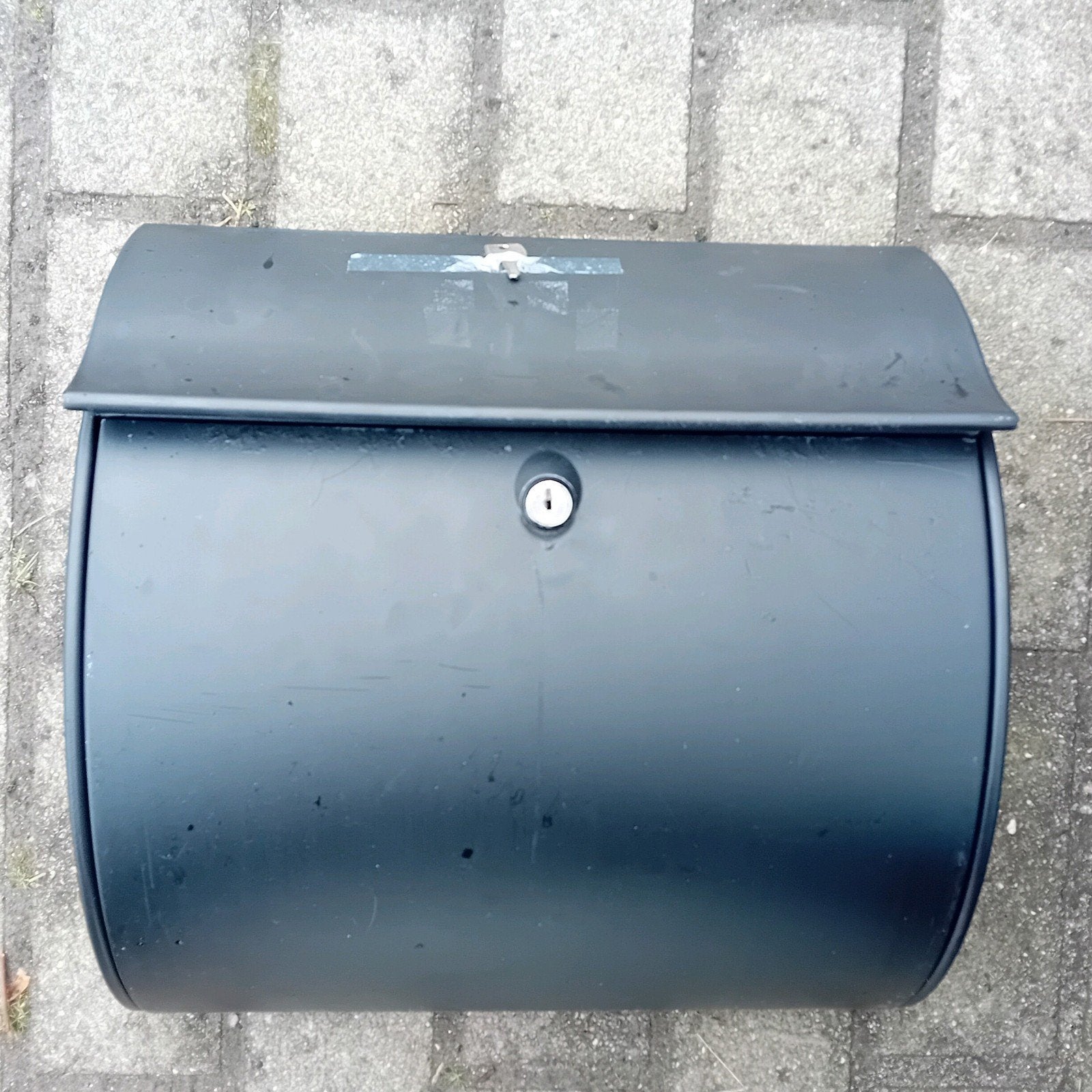 Brievenbus met sleutel voor bevestiging aan gevel of muur 🏘, Tuin en Terras, Brievenbussen, Ophalen of Verzenden, Gebruikt, Kunststof