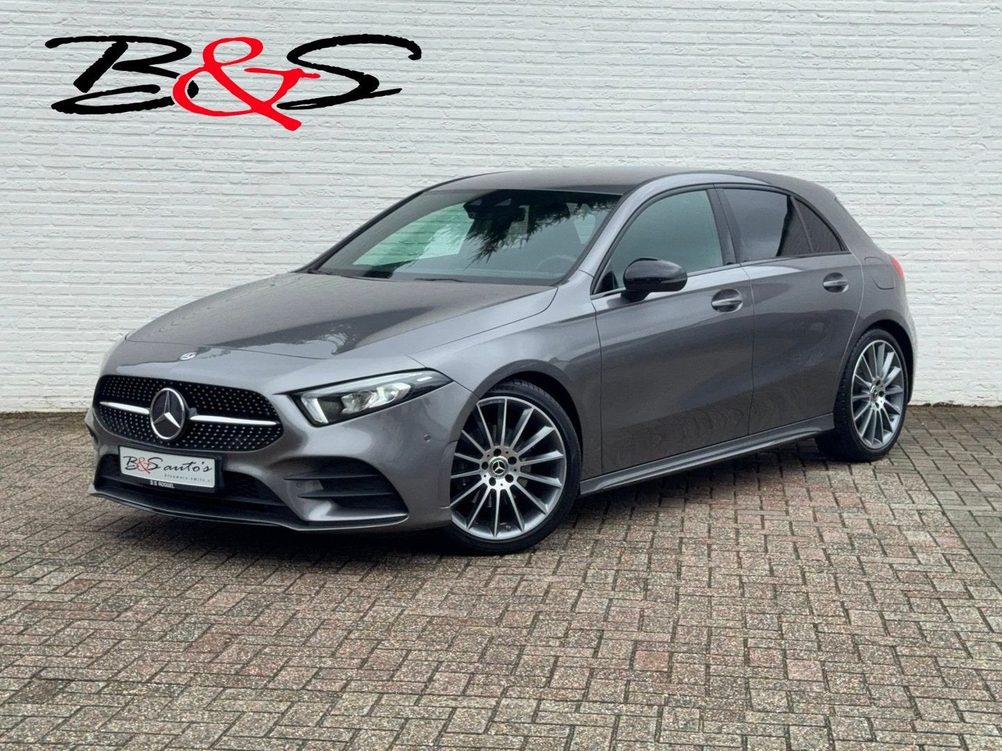 Mercedes-Benz A 200 AMG Sfeer Camera Clima Navi Stoelverwarm, Auto's, Zwart, Navigatiesysteem, Bedrijf, A-Klasse