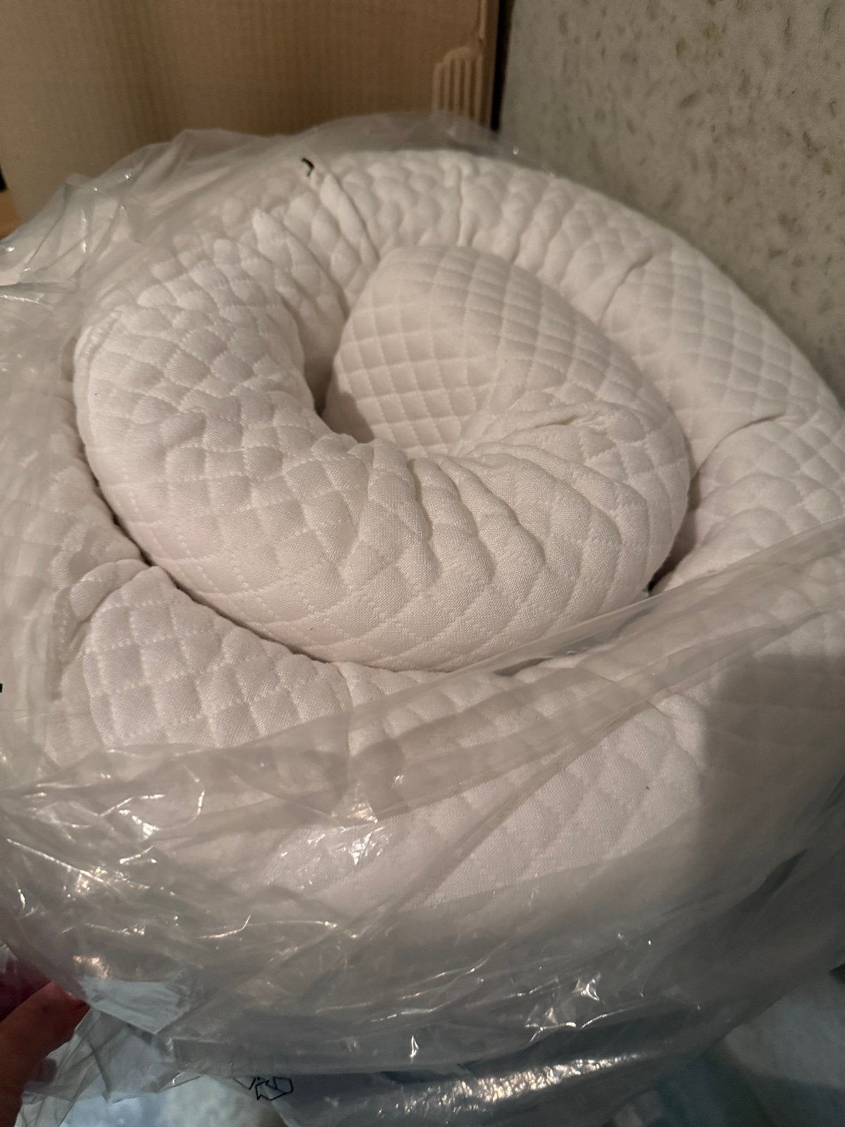 Matrasbeschermer van 90 x 200 cm, Huis en Inrichting, Zitzakken, Ophalen, Zo goed als nieuw