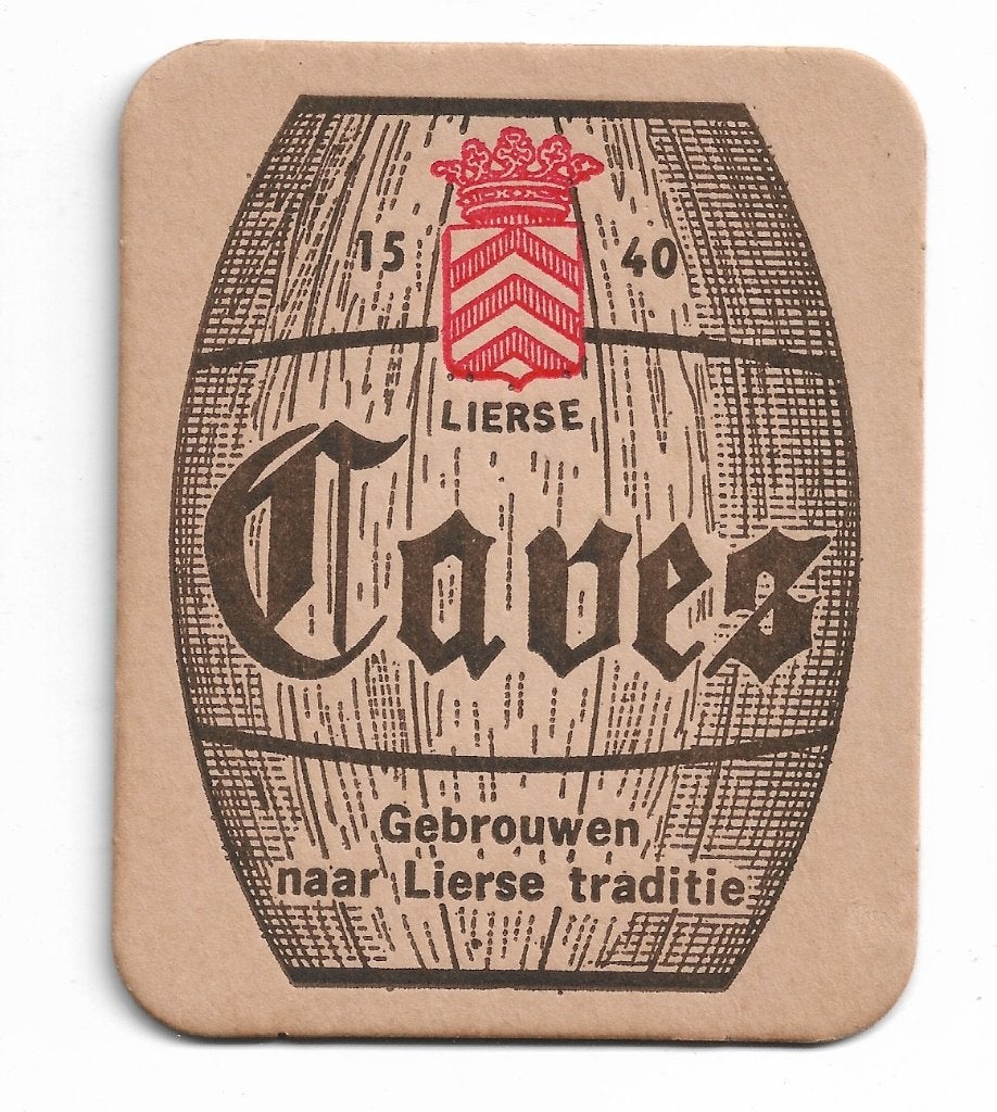 sous-bock Caves Lierse, Collections, Marques de bière, Enlèvement ou Envoi, Comme neuf, Sous-bock
