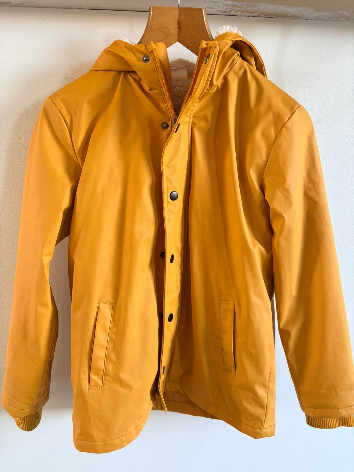 Regenjas maat 146-152, Caravanes & Camping, Vêtements de pluie, Enlèvement ou Envoi, Comme neuf, Imperméable, Kinderen