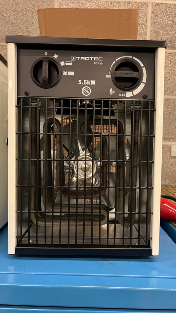 Trotec TDS30 5,5Kw Chauffage, Moins de 60 cm, Enlèvement ou Envoi, Radiateur, 30 à 80 cm