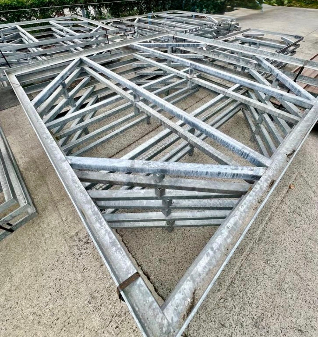 Structures/cadres terrasse extérieur, Enlèvement, Comme neuf